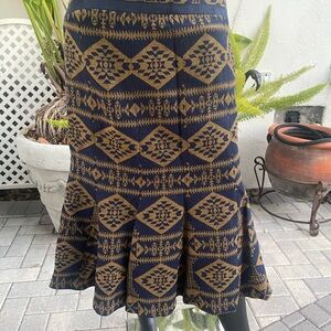 Pendleton Women's Vintage Tartan Plaid Midi Wool Skirt Size 4